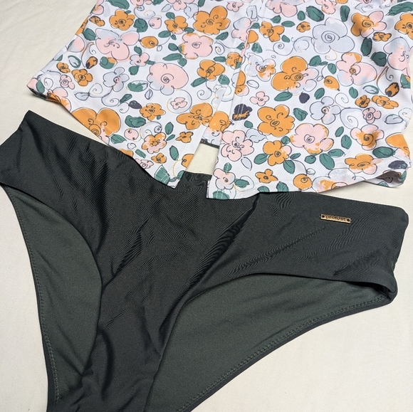 Tankini Set With Protest Bikini Bottoms Size EU 38 - Picture 2 of 6